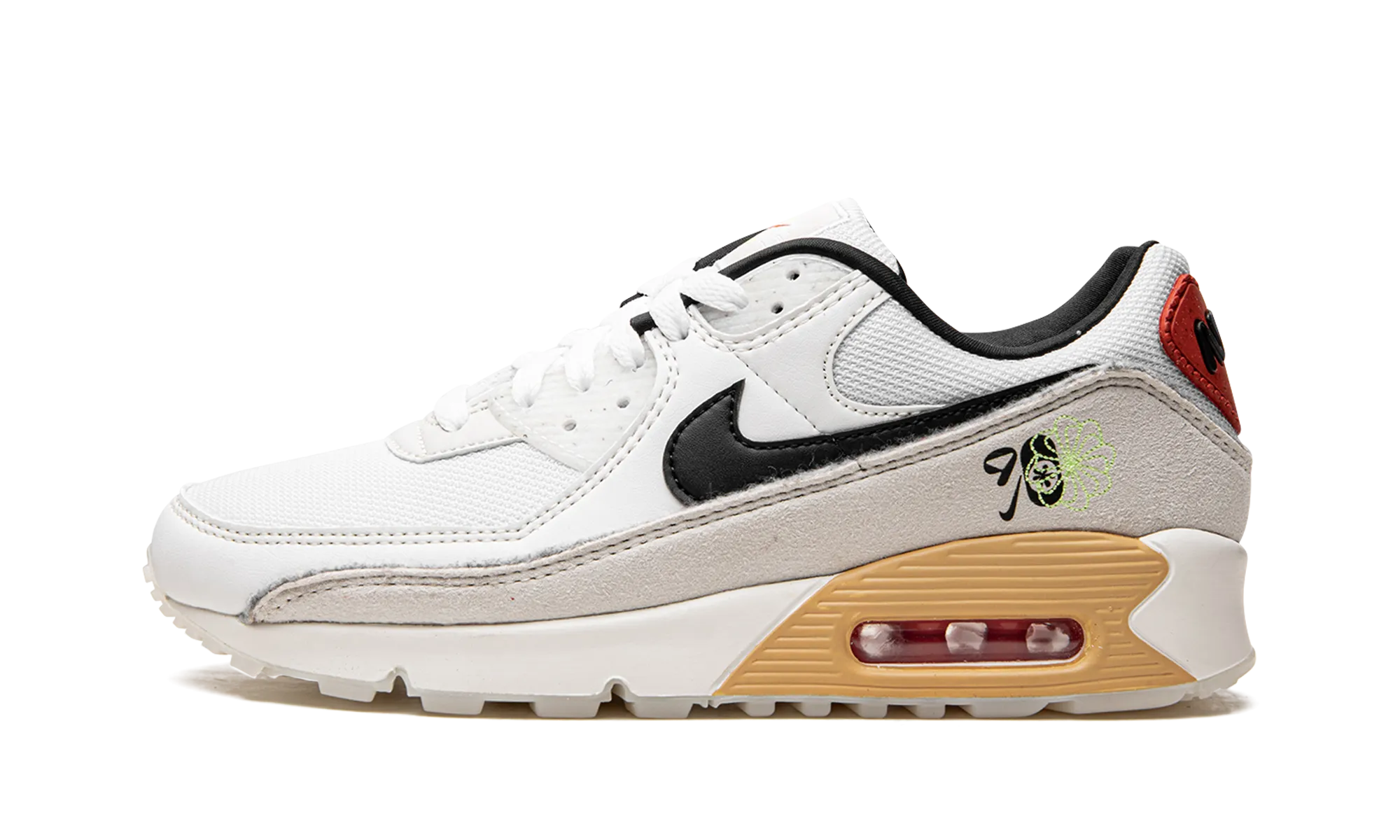 Air Max 90 "Swoosh Fiber" beginner runner's shoe pick Elastic Band