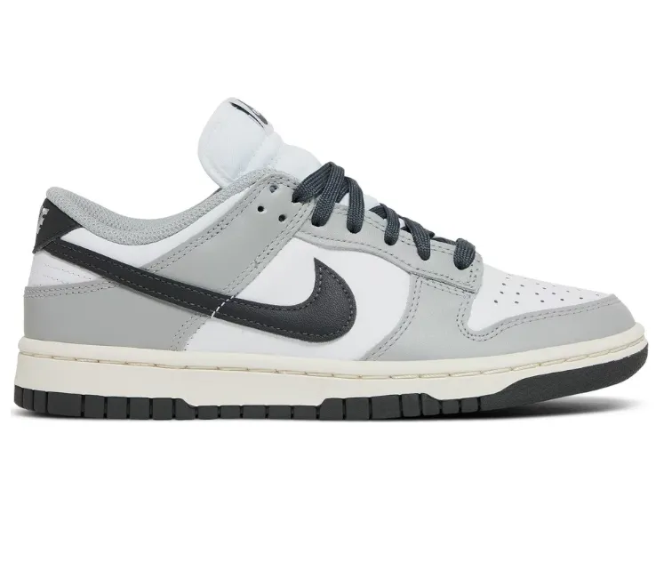 Women's Nike Dunk Low (Light Smoke Grey) Contoured Footbed Support