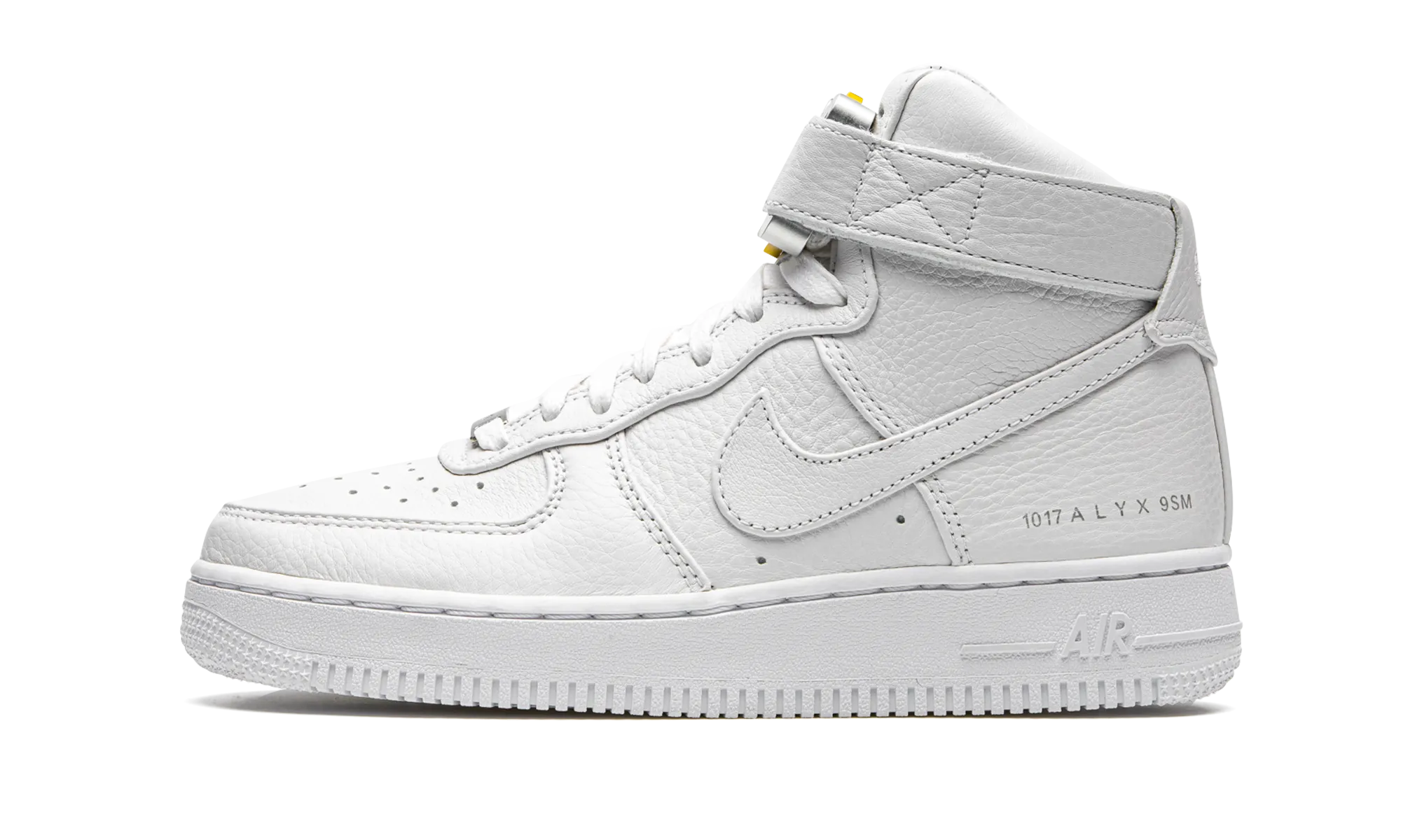 AIR FORCE 1 HI / ALYX "WHITE ALYX AF1 HI" Structured Edge ventilation channels