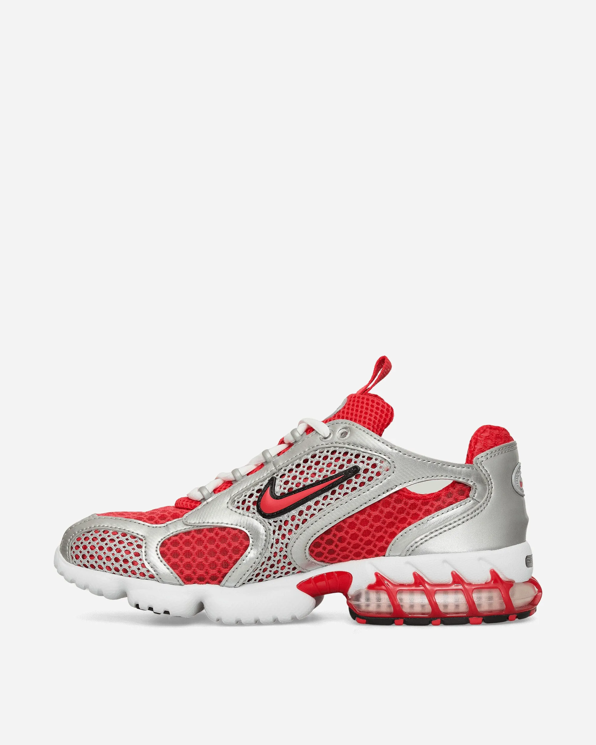 Air Zoom Spiridon Cage 2 Sneakers Track Red Thermoplastic Construction Sustainable production