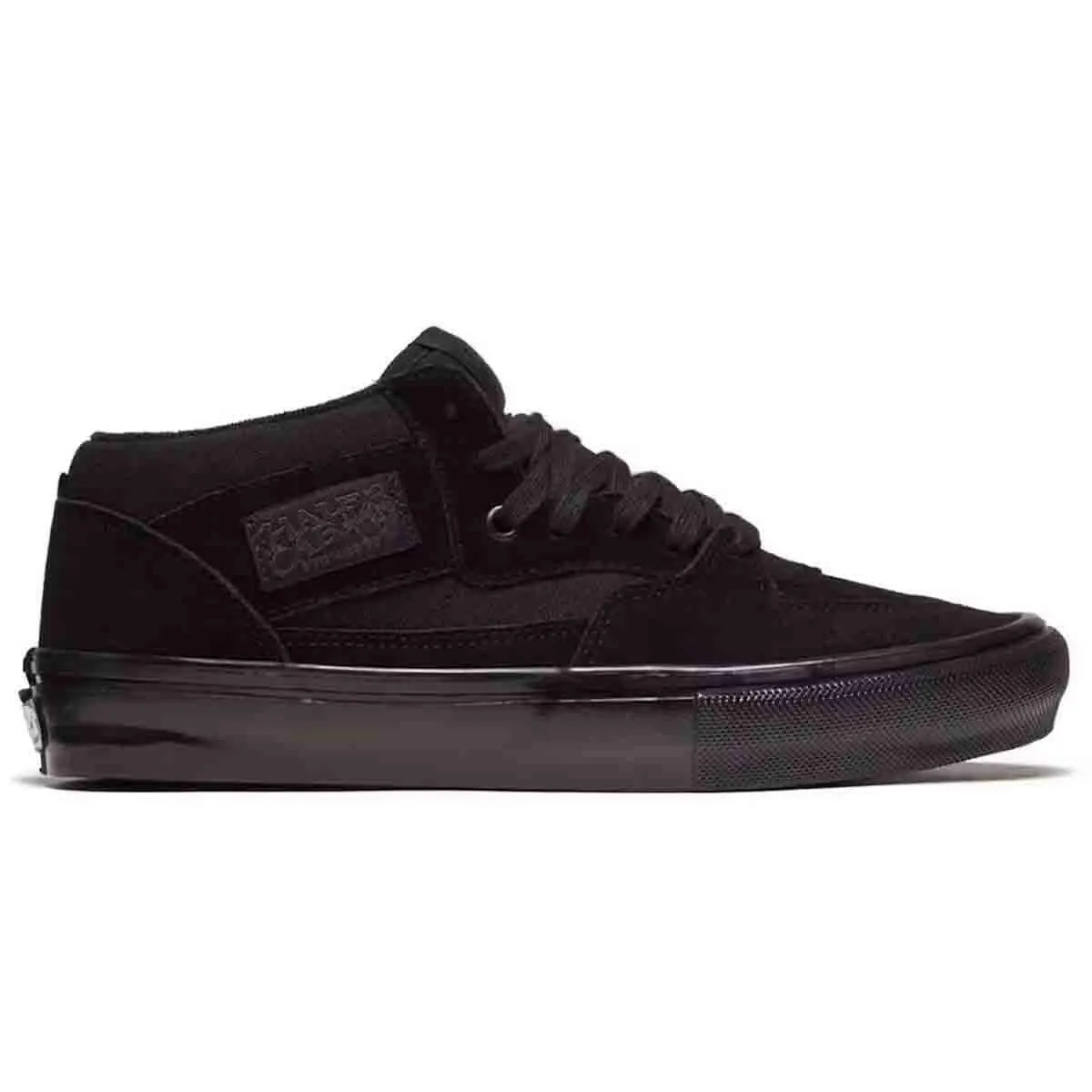 Grip Ease High   Top Vans - Skate Half Cab Shoes Black/Black