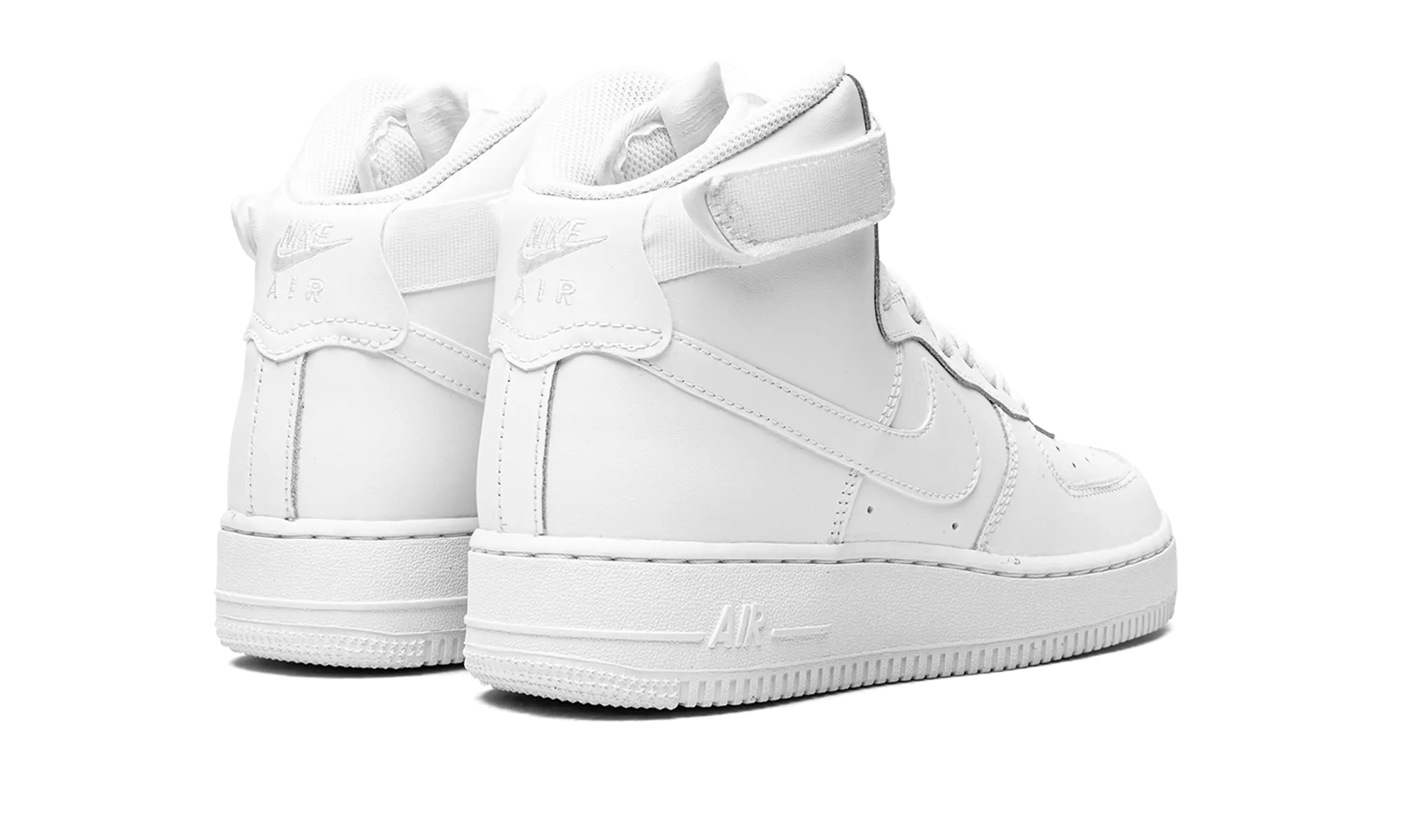 Air Force 1 High Le GS "Triple White" Chic Design