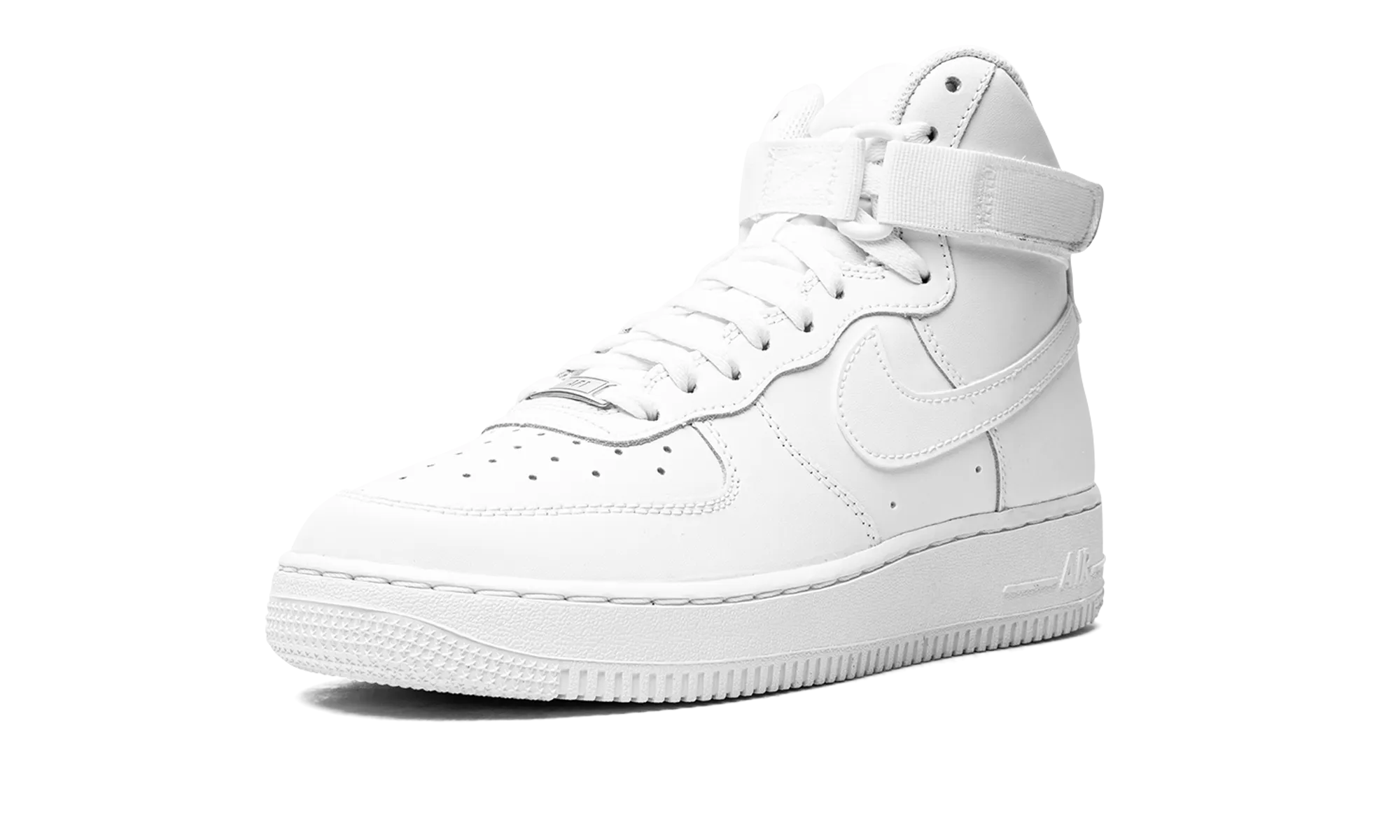 Slip Ride Air Force 1 High Le GS "Triple White"
