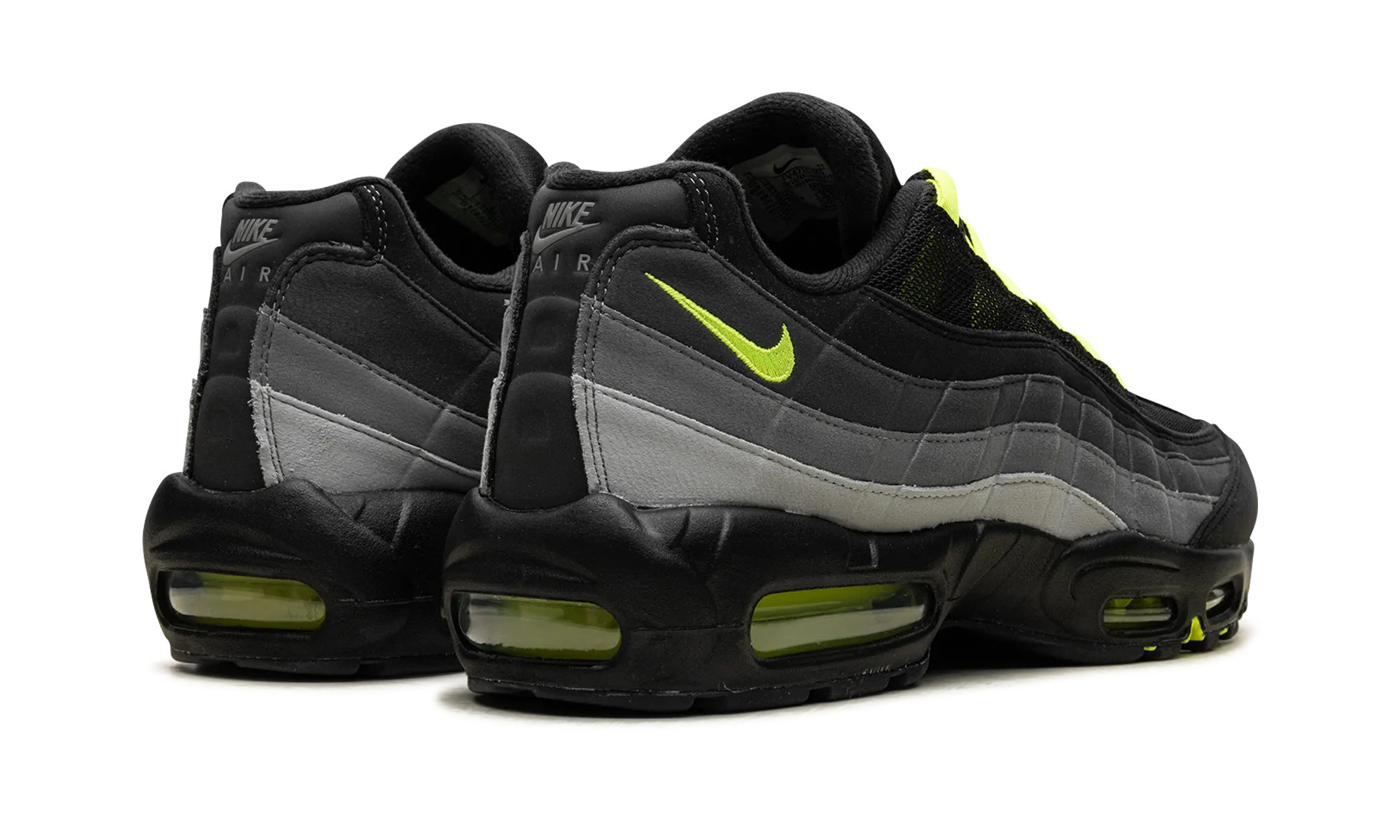 Air Max 95 "Black Neon" amateur design ice - climbing running shoes