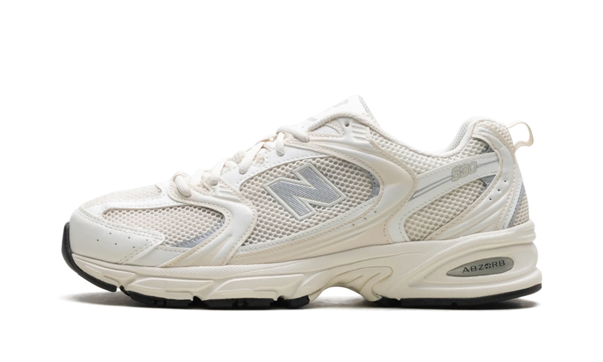 running for better sleep rural running shoes 530 "Cream White Silver"