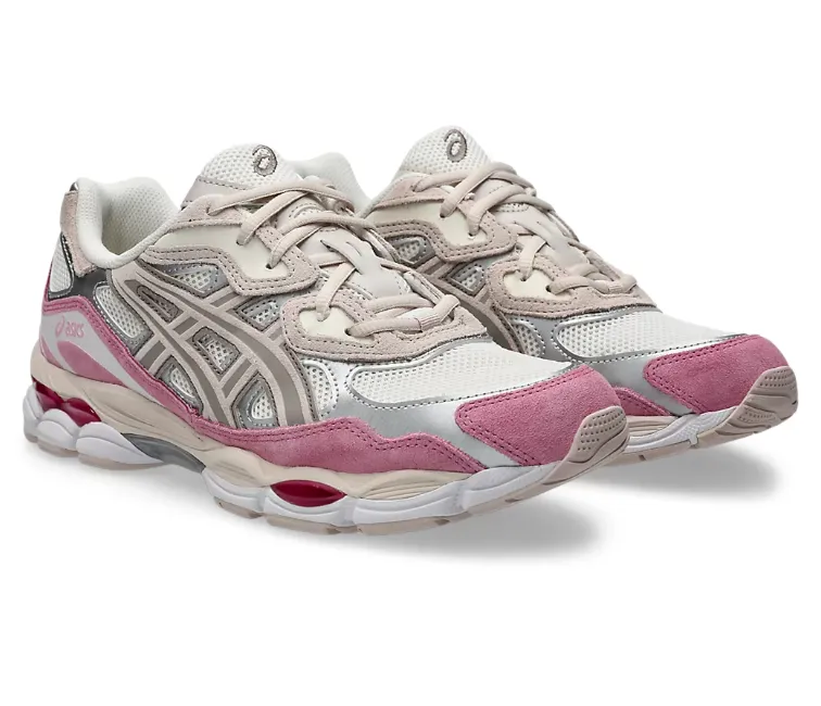 Men's Asics Gel NYC (Cream/Pink) Dynamic Movement