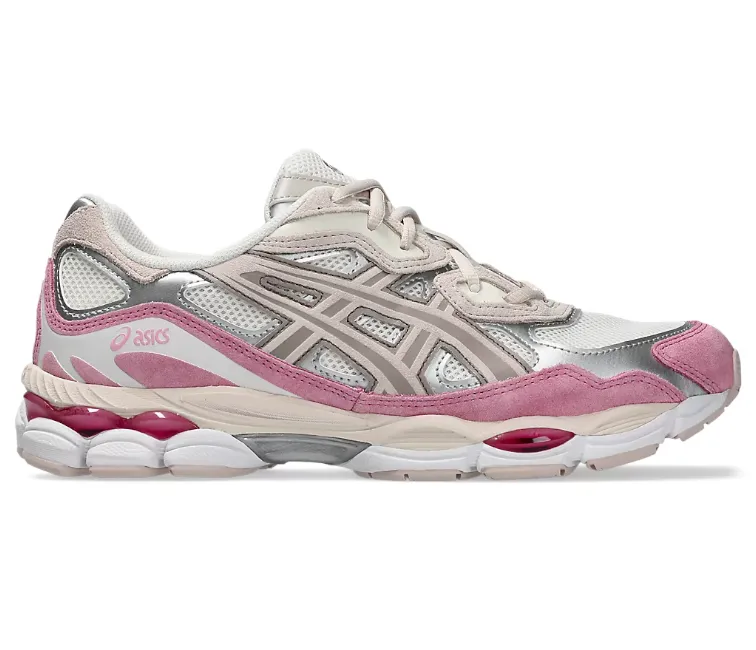 Men's Asics Gel NYC (Cream/Pink) Anti Slip Feature Ultra Breathable