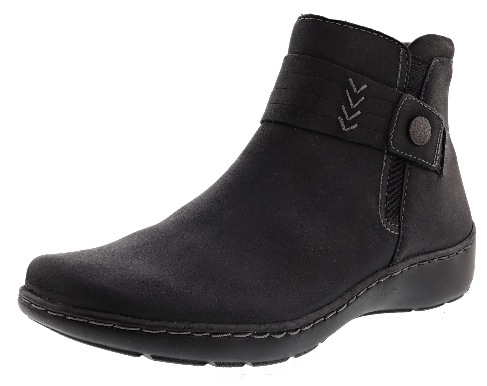 Clarks Women's Cora Rae Ankle Boots Soft Landing