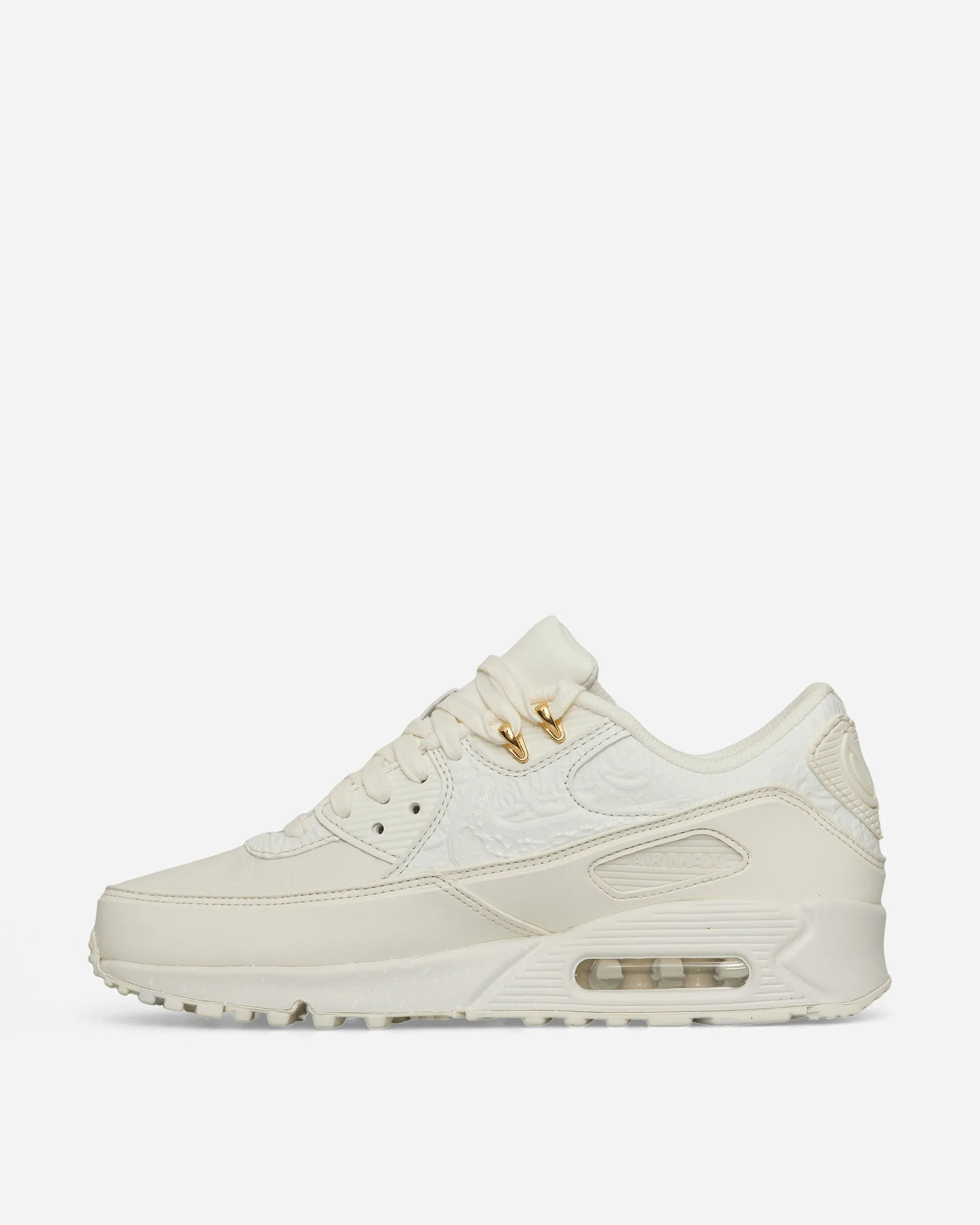 Neutral Frame Traction Grip Pattern Slawn Air Max 90 Sneakers Sail