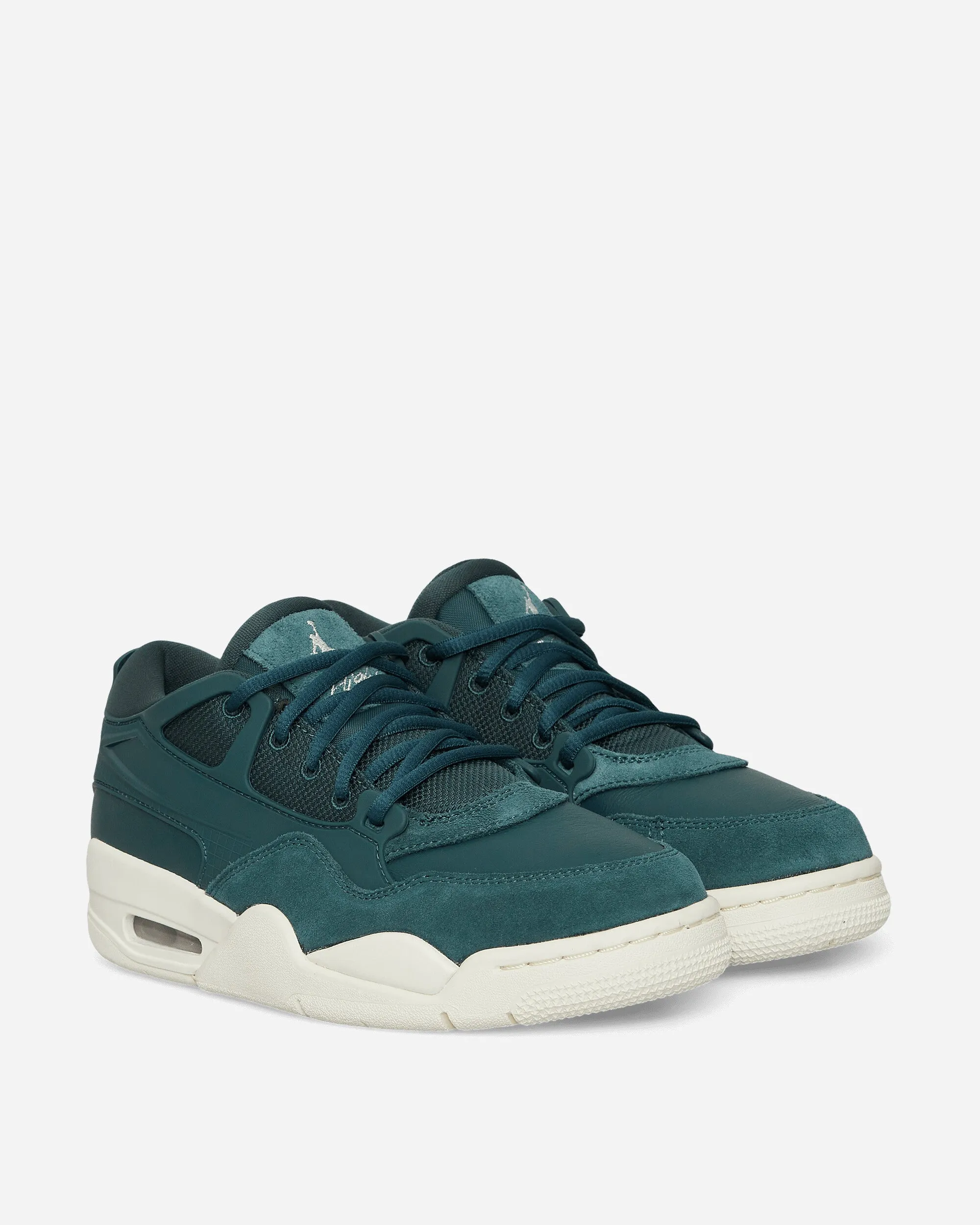 Day Long Urban Commuter Women's Air Jordan 4 RM Sneakers Oxidized Green / White