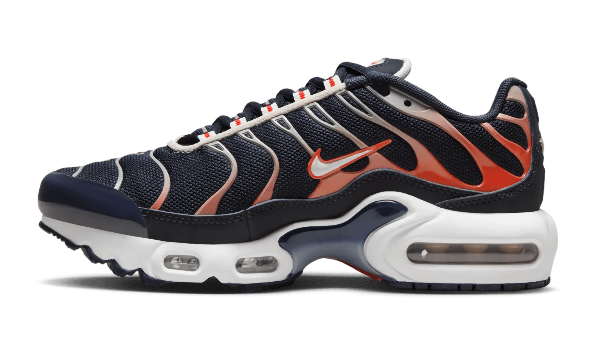 Air Max Plus "OBSIDIAN BRIGHT CRIMSON" running in a hot spring area shoes hill running shoe capacity