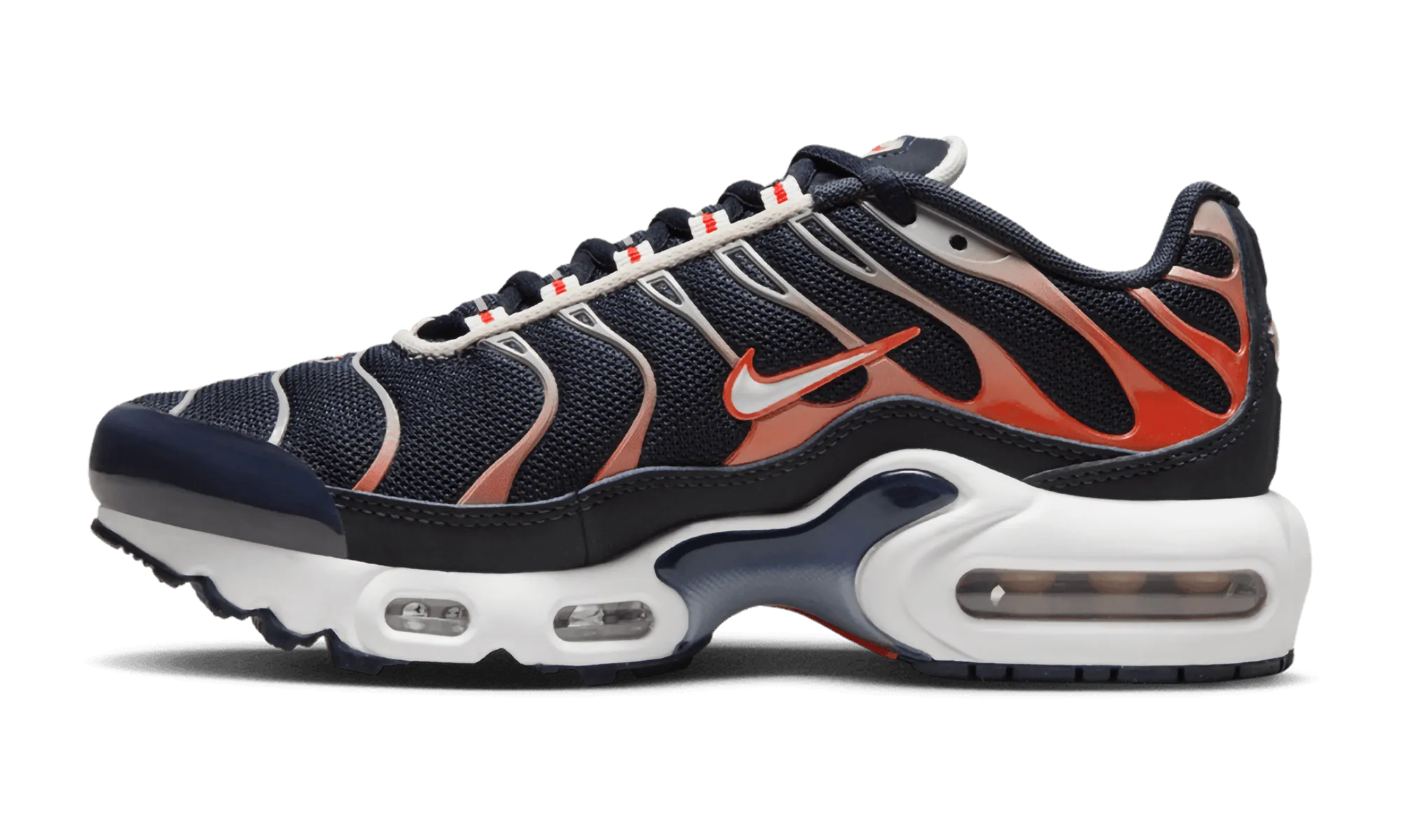 group running shoes Air Max Plus "OBSIDIAN BRIGHT CRIMSON"