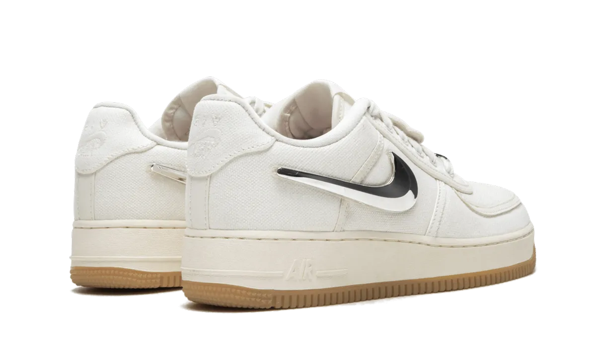 Ultra-soft comfort Enhanced grip Air Force 1 Low "Travis Scott - Sail"