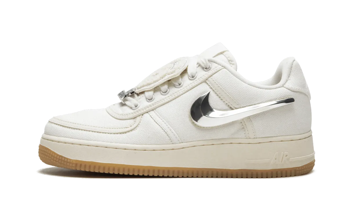 Casual Moves Lightweight Canvas Air Force 1 Low "Travis Scott - Sail"
