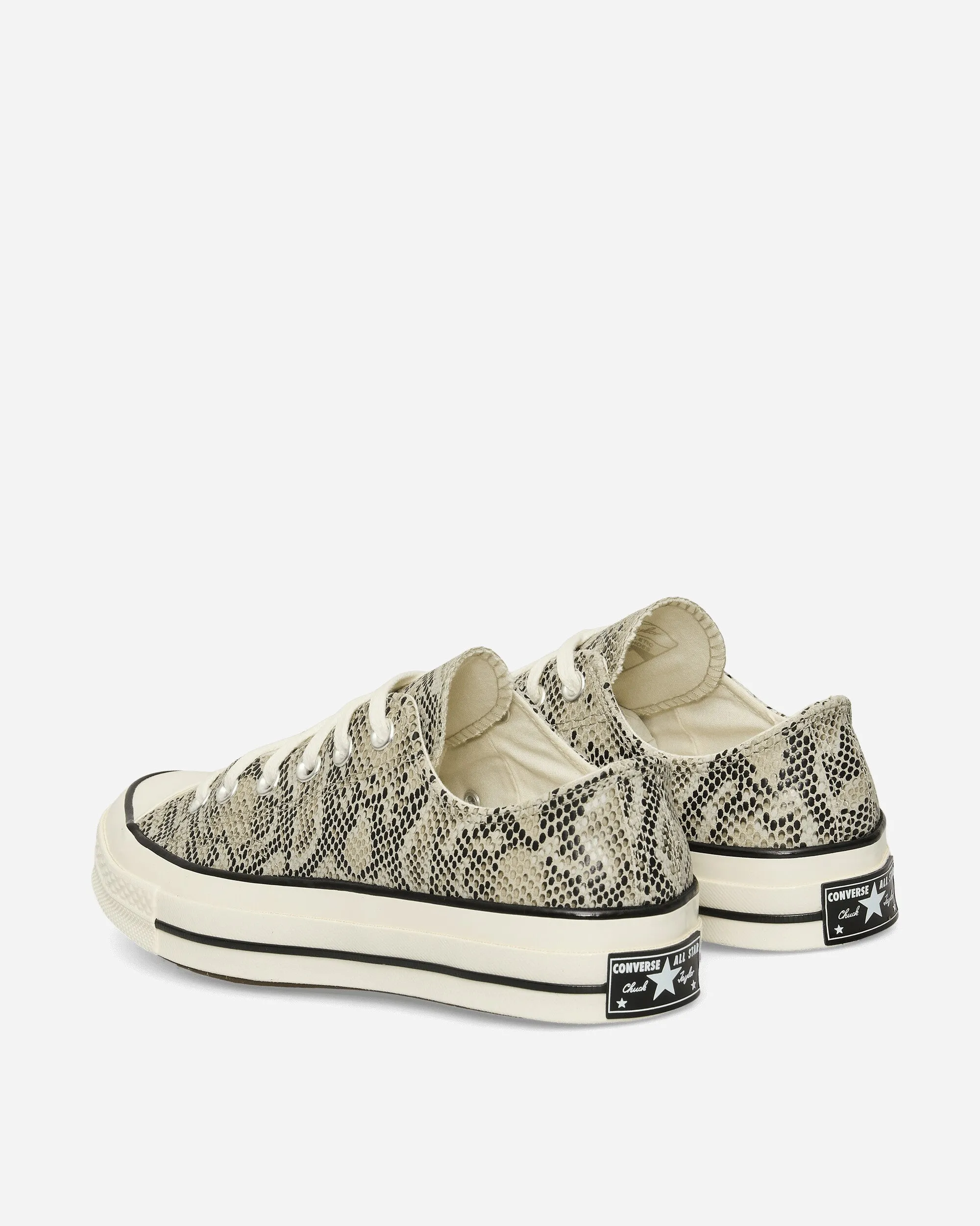 Chuck 70 Faux Snakeskin Sneakers Pale Surplus / Egret / Black Even Ground