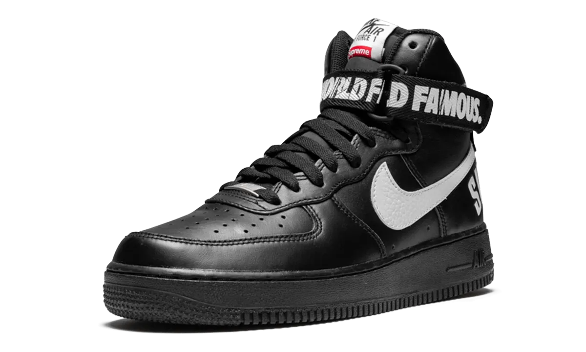 Air Force 1 High Supreme SP "Black" Lockdown fit