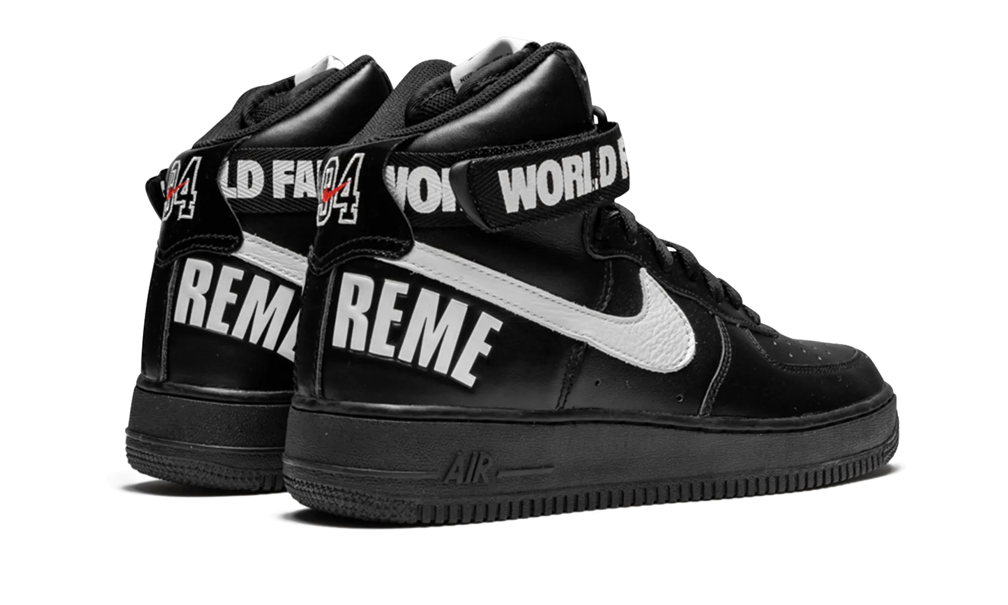 Air Force 1 High Supreme SP "Black" Step Easy Full Comfort