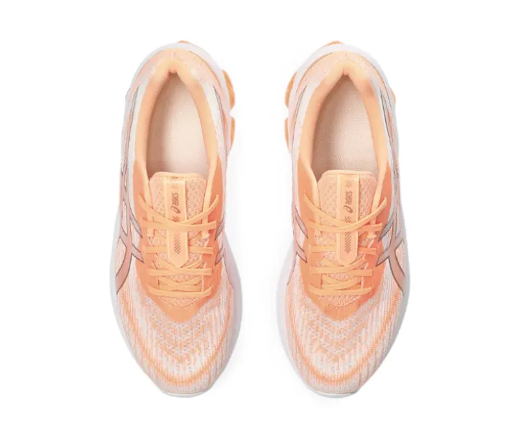 Low Bounce Supportive structure Women's Asics Gel-Quantum 180 7 (Bright Sunstone/White)