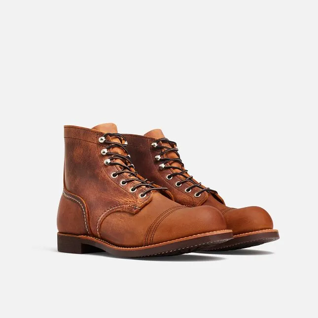 Red Wing Iron Ranger Copper Boots - 8085 High-End Craftsmanship Rough Ground
