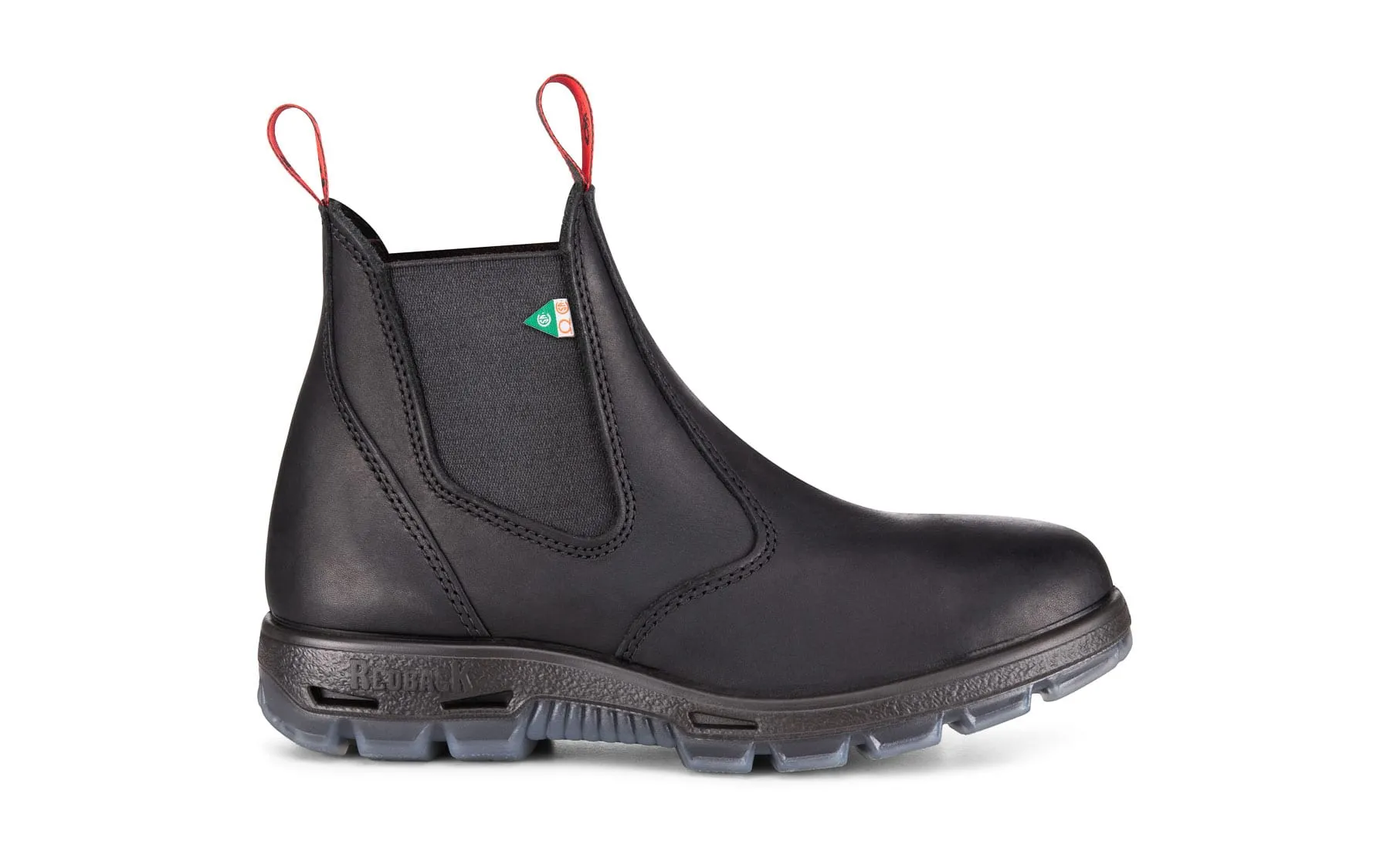 RedBack Bobcat Black CSA Work Boots - PSBBK Mud Resistant Night Travel