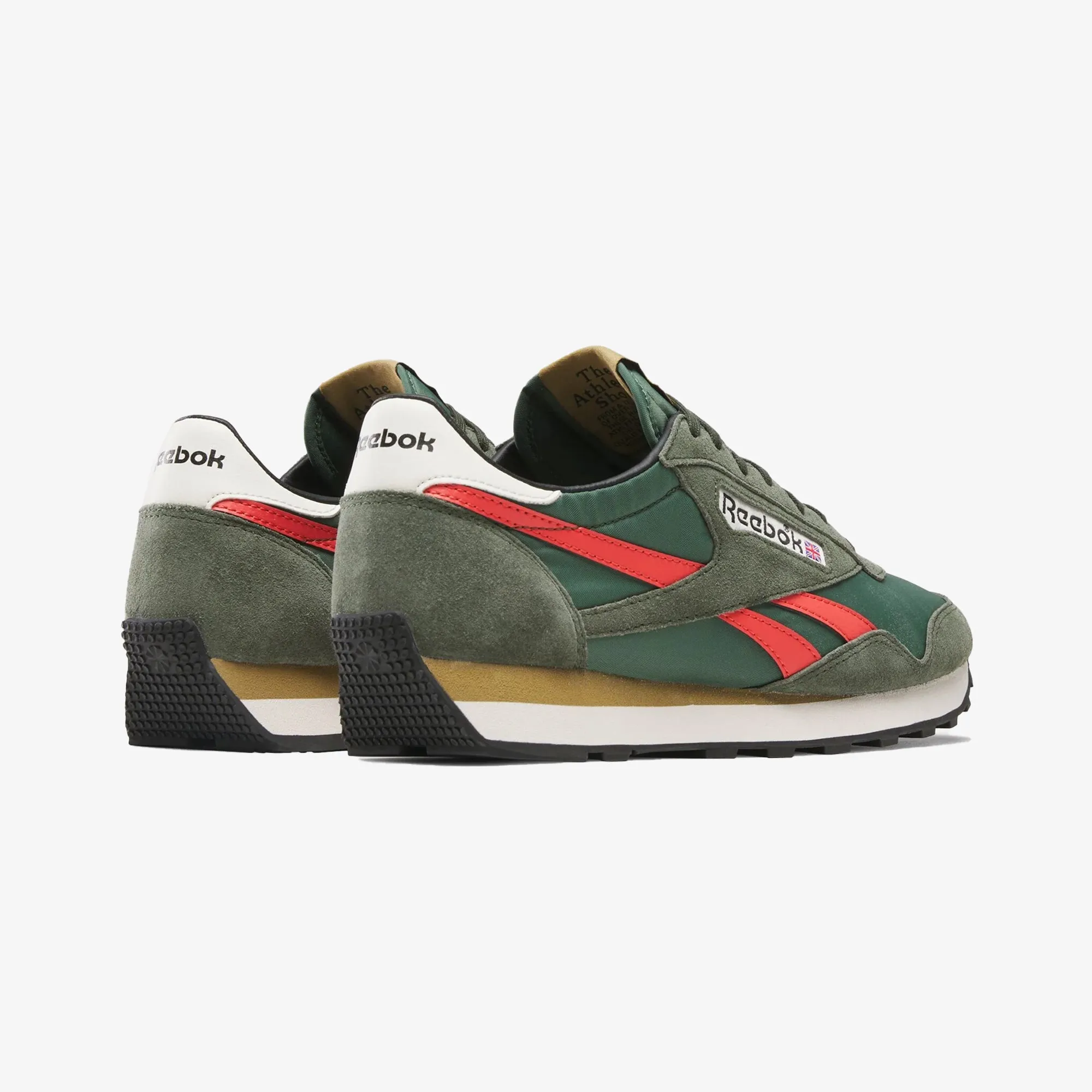 Moisture control Easy   To   Clean Reebok | AZTEC II { GREEN/ORANGE
