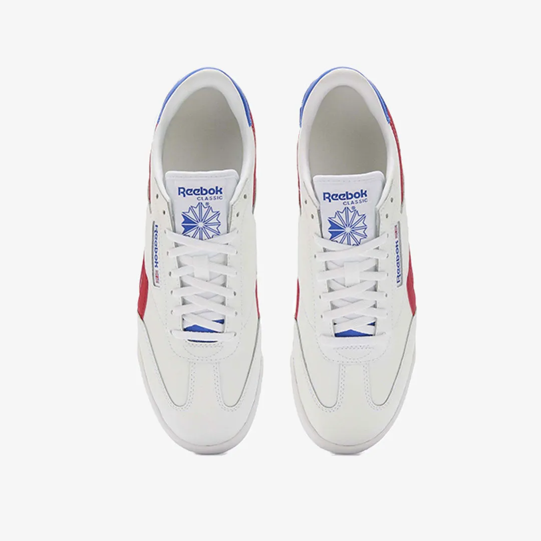 Reebok | CAMPIO XT { WHITE/BLUE running in a track meet shoes Propelium