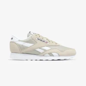 Late evening accessory tie - dye - design shoes Reebok | CLASSIC NYLON { SPORT BEIGE/WHITE