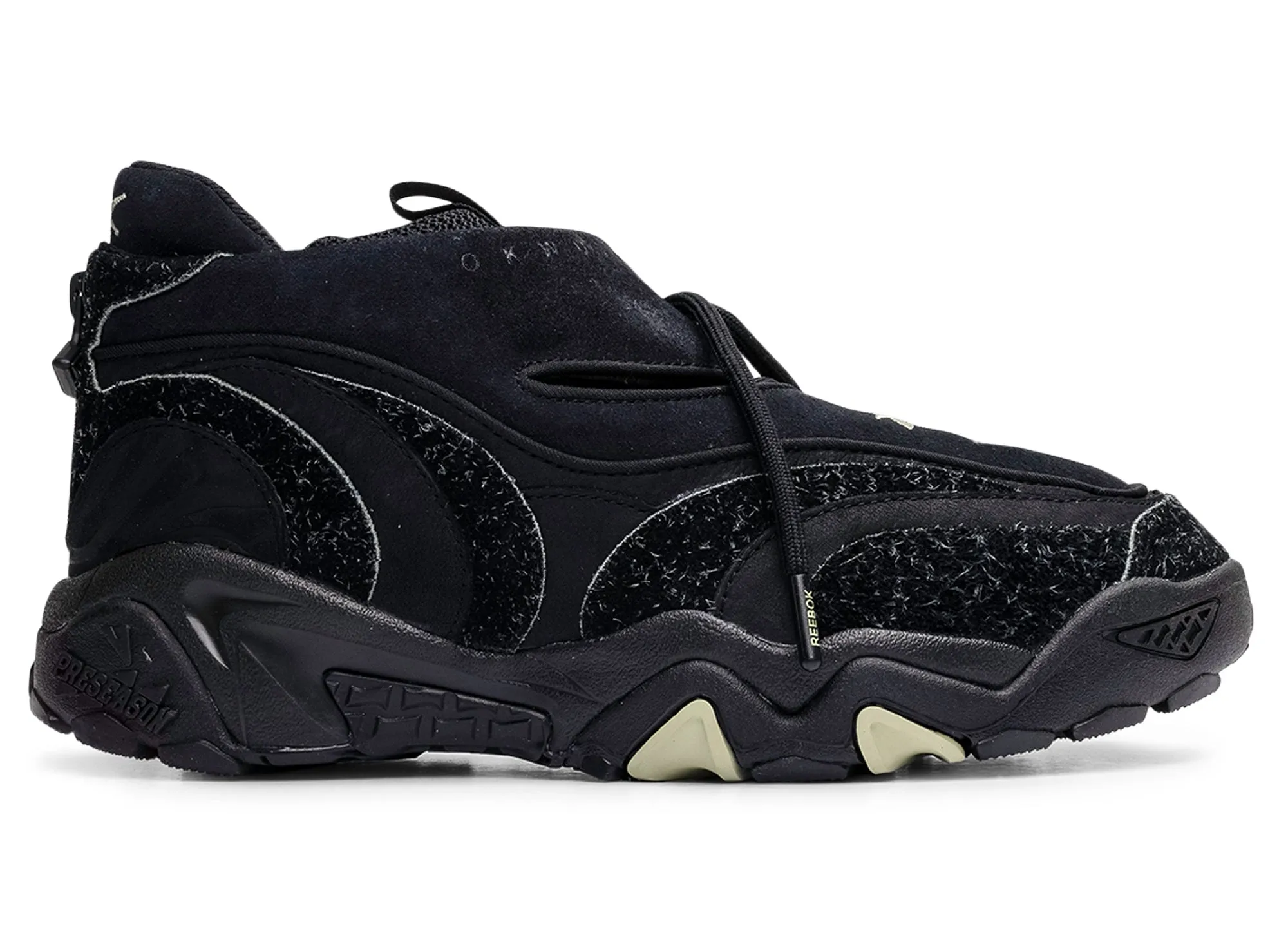 Stone Glam Firm Lock Reebok x Chukwu Preseason 04 in Black