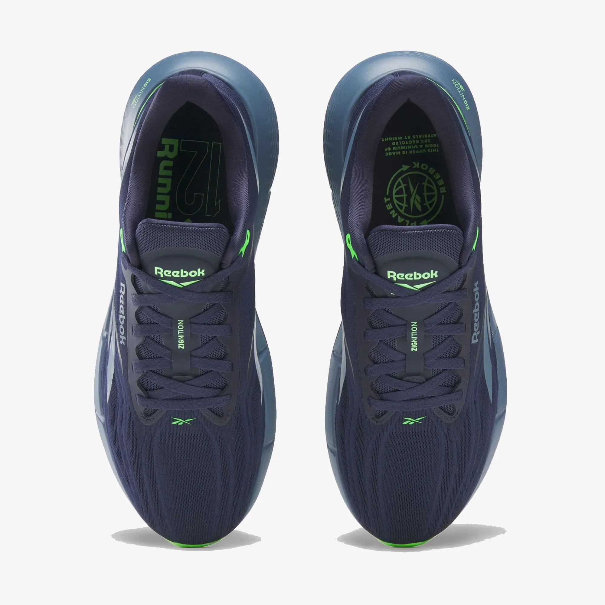 exclusive - running indoor activities Reebok | ZIGNITION { VECTOR NAVY/SHADOW/SOLAR LIME