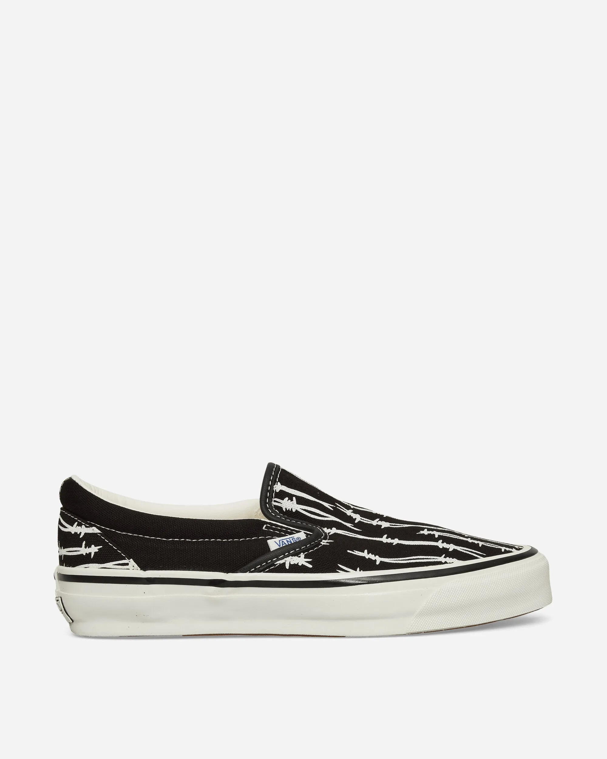 Classic Slip-On Reissue 98 Sneakers Black / Barbed Wire Smart Choice