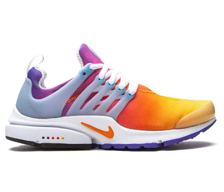 Men's Nike Air Presto (Uni Gold-Crimson) Layered sole Style Lovers