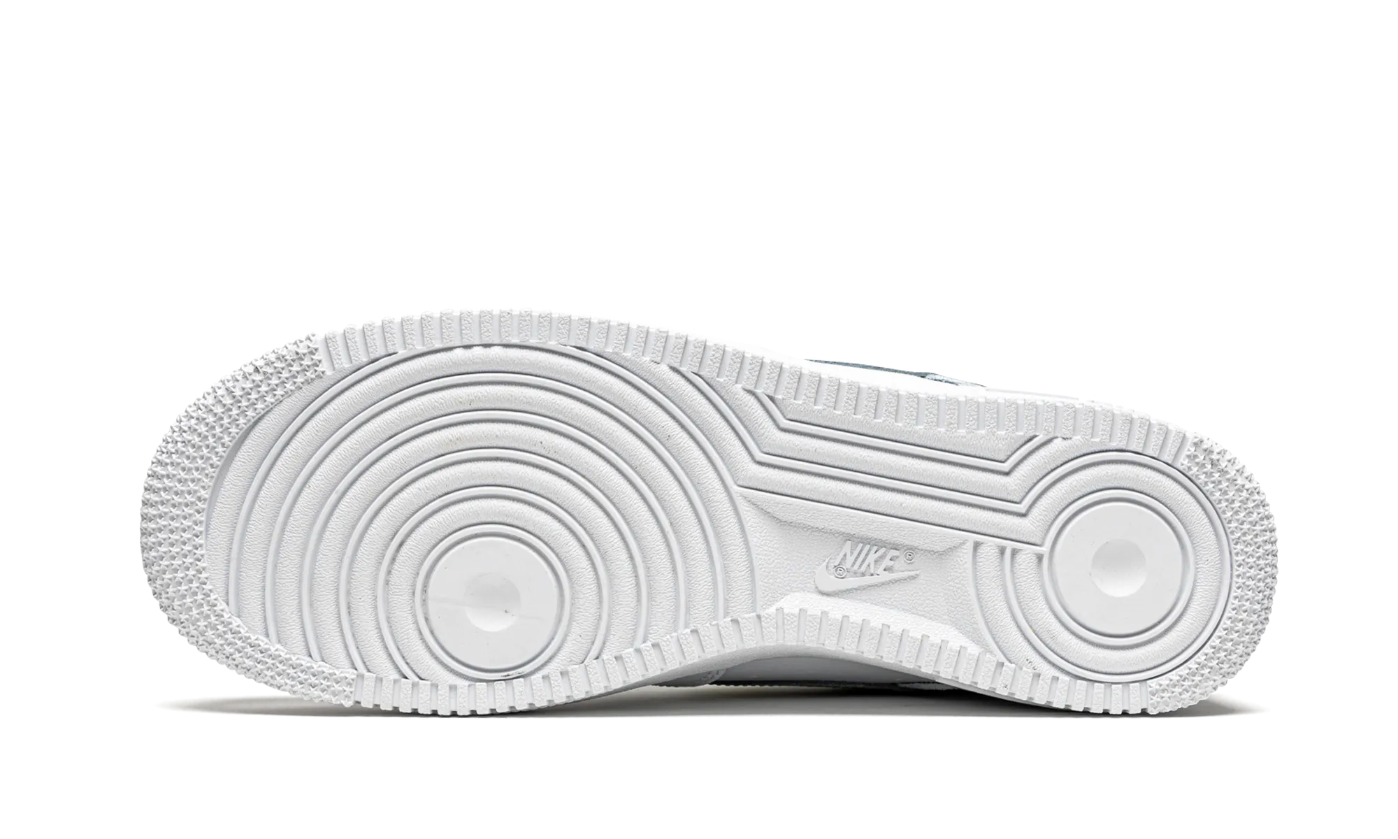 AIR FORCE 1 LO MNS WMNS "White / Grey / Gold" Padded Ankle Collar Ventilation Channel System