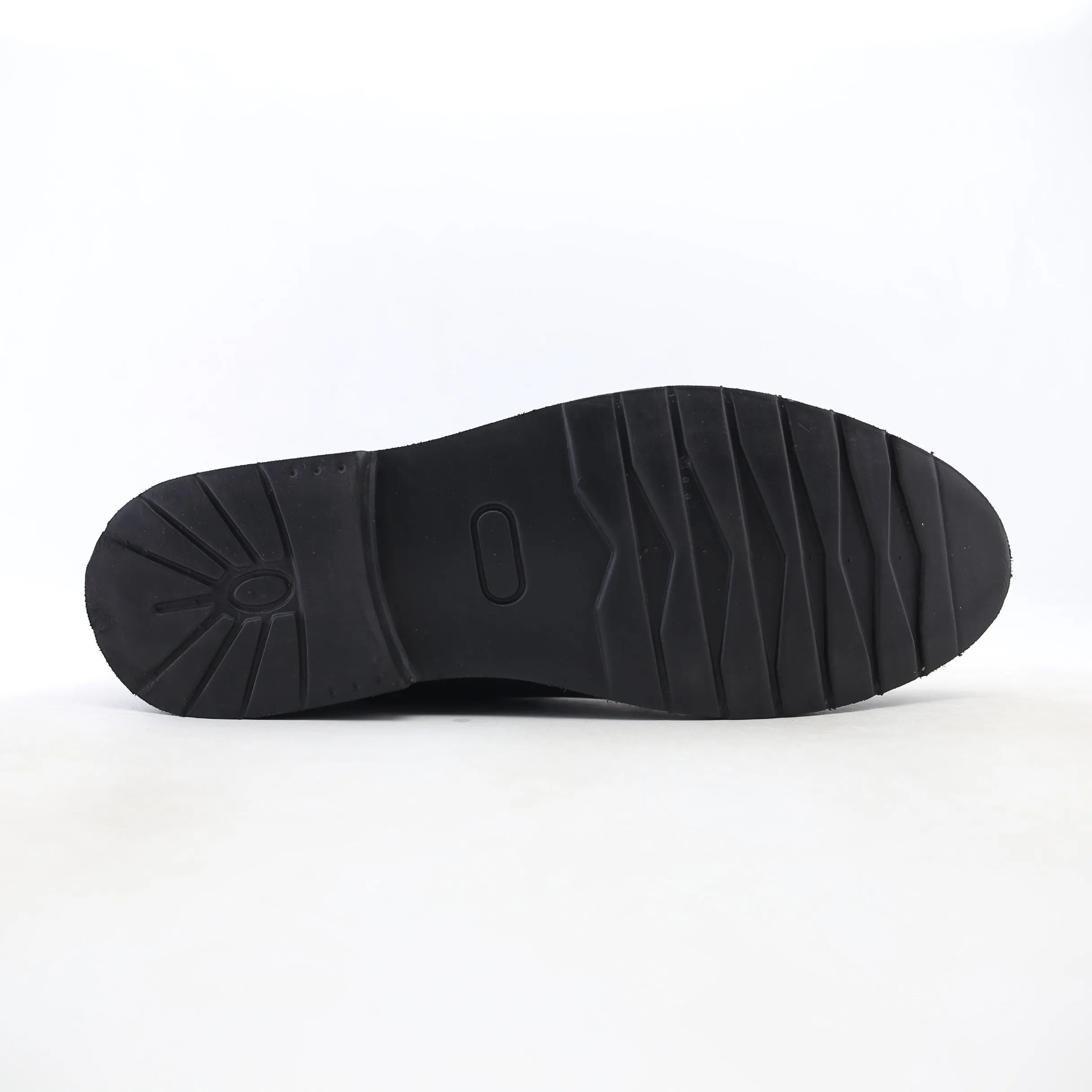 Capital Footwear - LEATHER PLAIN-TOE BOOT - Black Anti Odor Work Commute