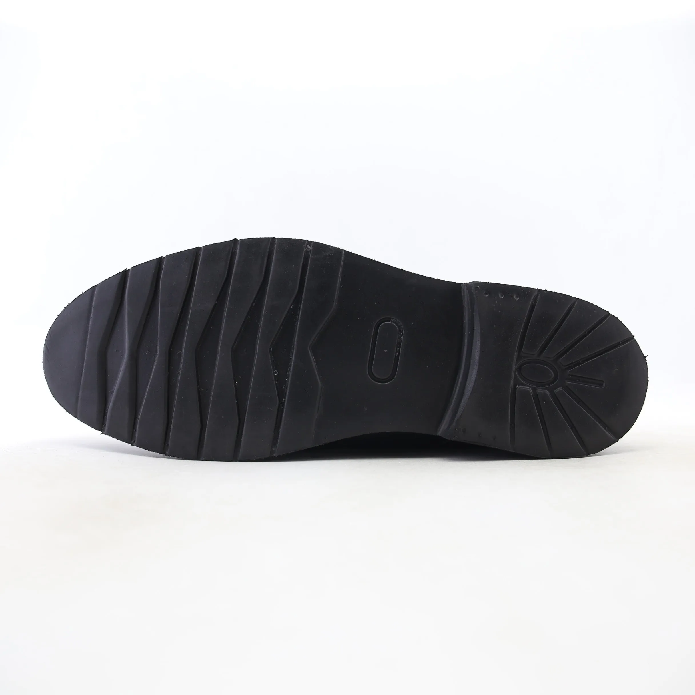 Storm Proof Athletic Edge Capital Footwear - LEATHER PLAIN-TOE BOOT - Black