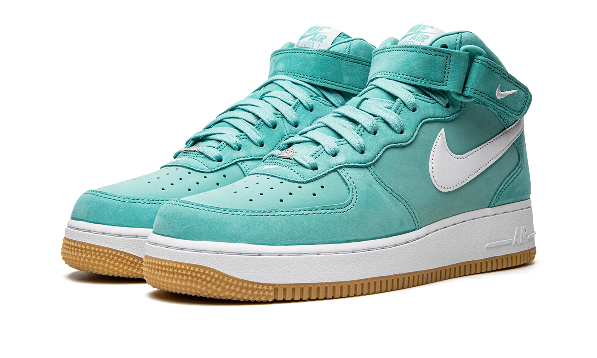 Anti   Bacterial Air Force 1 Mid "Washed Teal"