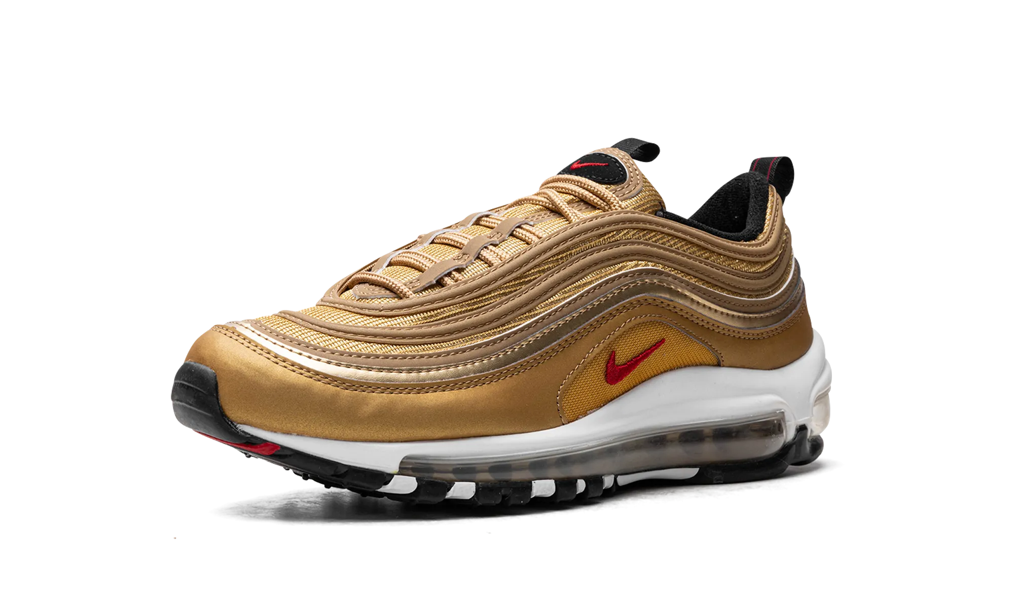 Air Max 97 QS (GS) "Metallic Gold" Smart Features Youth Style