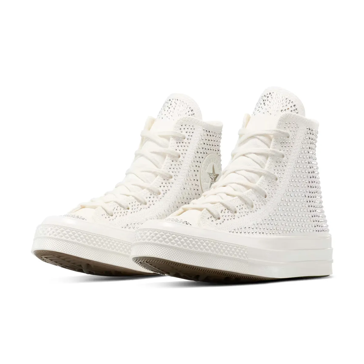 Easy traction School - Friendly   Swarovski Chuck 70 'White'