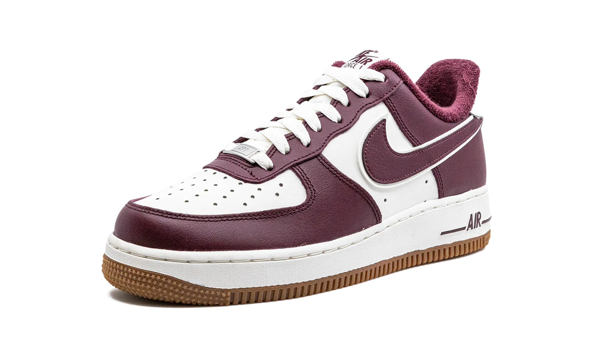 Air Force 1 Low "College Pack - Night Maroon" Effortless Feel Temperature Regulating Lining