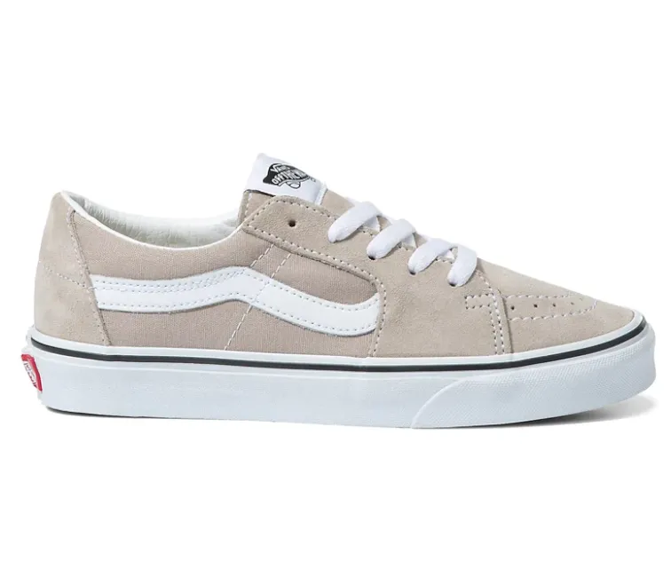 Vans Sk8-Low Unisex (Cobblestone Grey) Comfort Style Breathable mesh upper