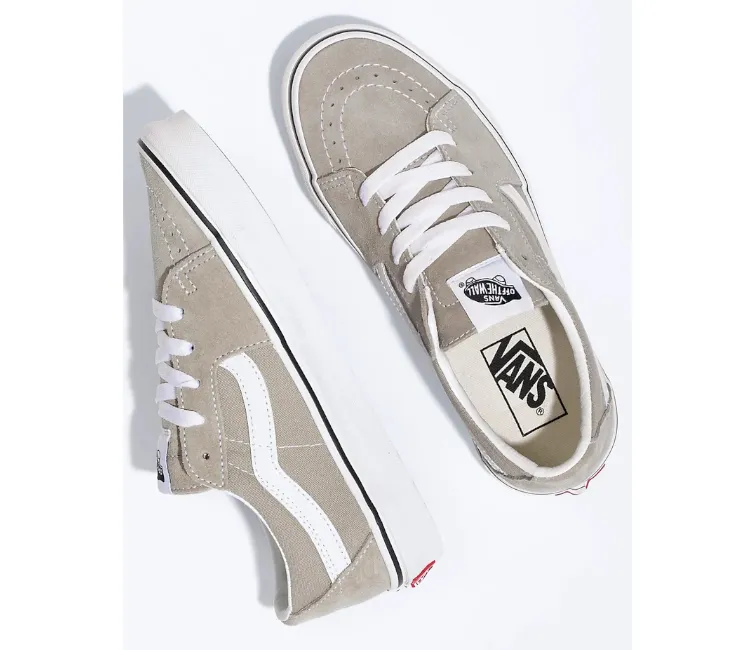 Vans Sk8-Low Unisex (Cobblestone Grey) Quick Dry Fabric Motion Grip