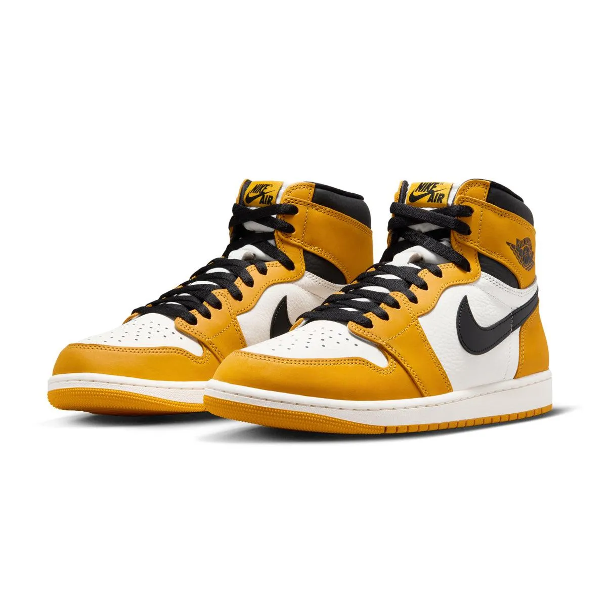 Air Jordan 1 Retro High OG 'Yellow Ochre' Plush Fit