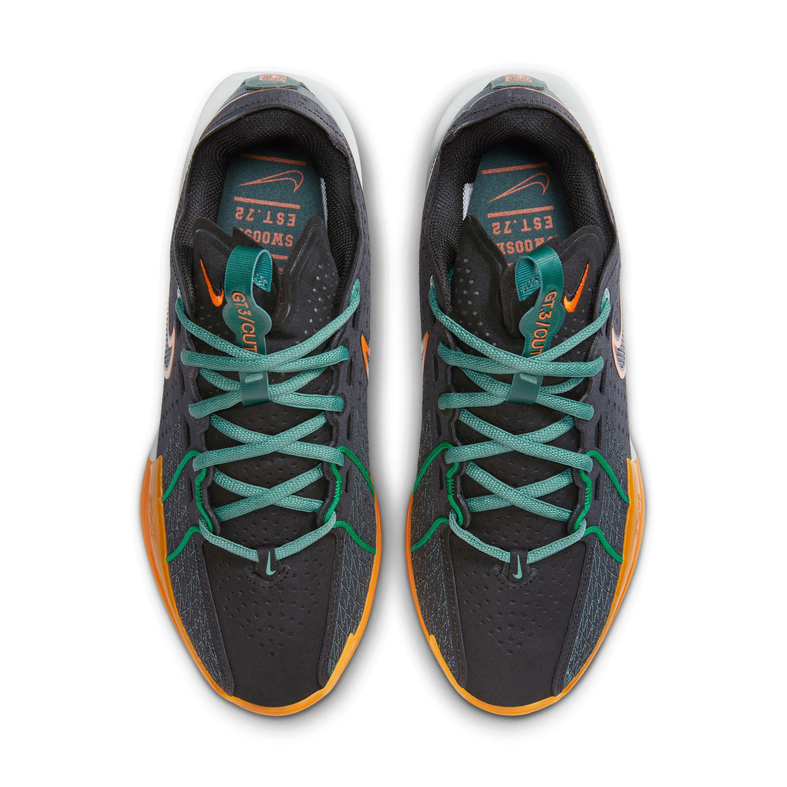 Luxurious lining heel - cup - level G.T. Cut 3 EP 'Black Vintage Green'