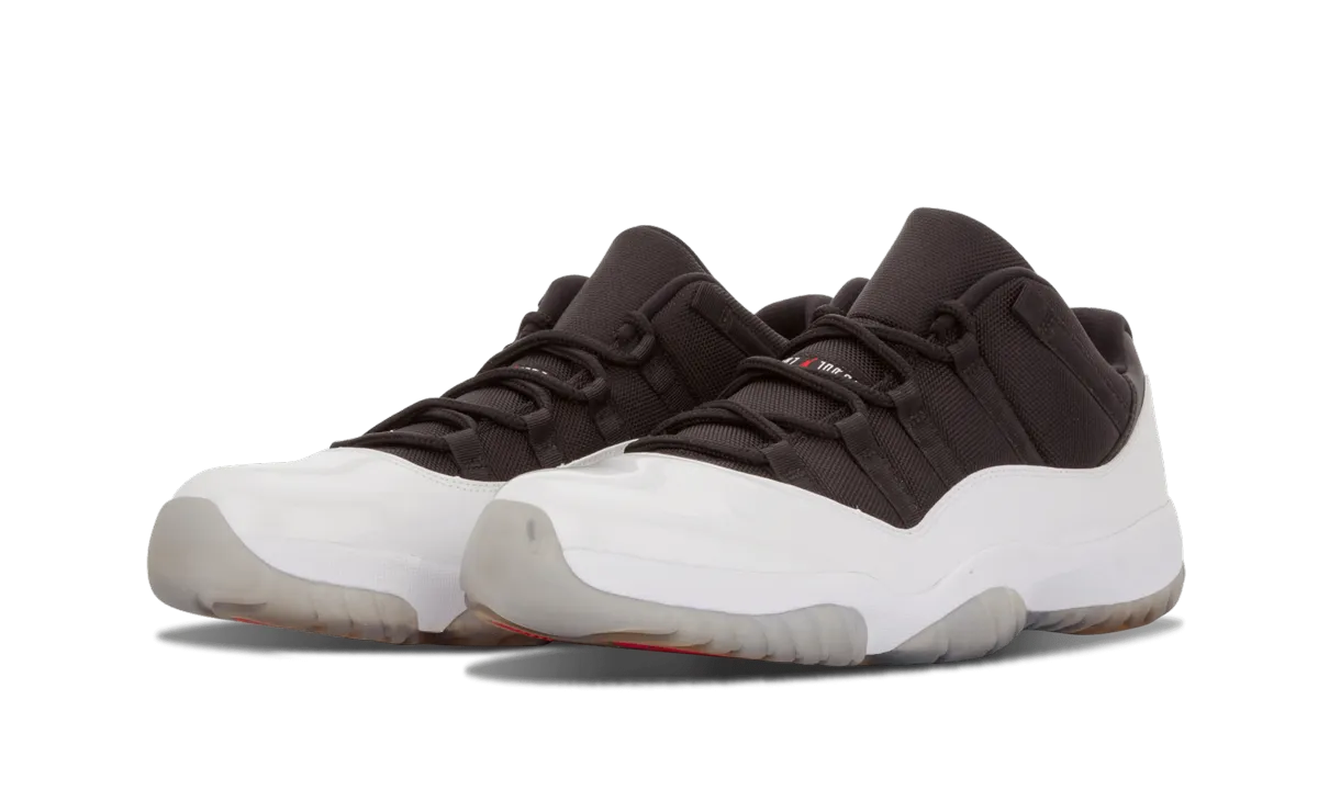 Air Jordan 11 Retro Low "Tuxedo" Quick Release Laces