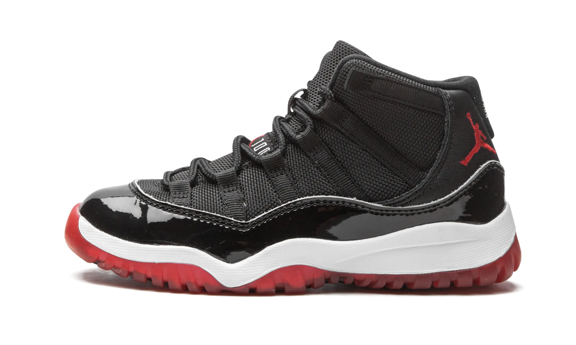Jordan 11 Retro PS "Bred" Traction Control Reflective details