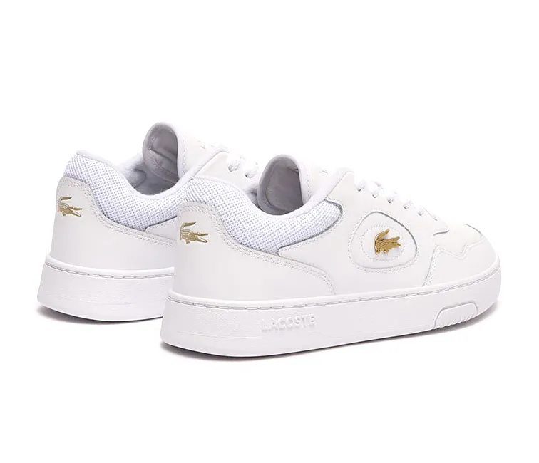 Women's Lacoste Lineset 124 1 SFA (White/Gold) Unidirectional Airflow Vents