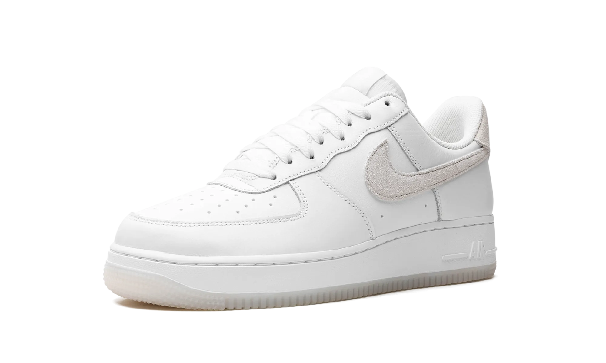 Air Force 1 '07 LV8 "Summit White" Elastic Sides Non Marking Rubber