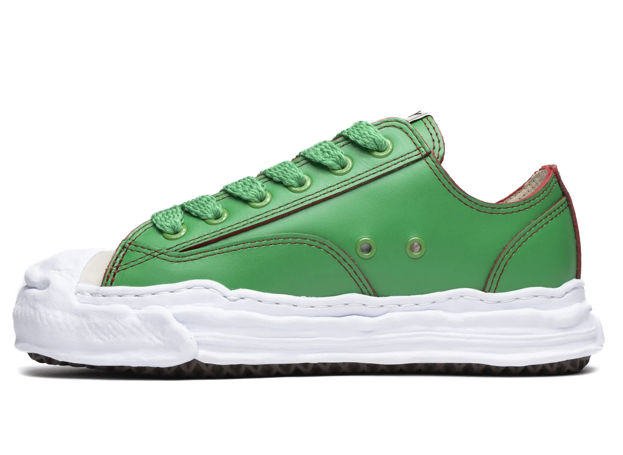 Maison Mihara Yasuhiro Leather Peterson Low in Green Pack Safe