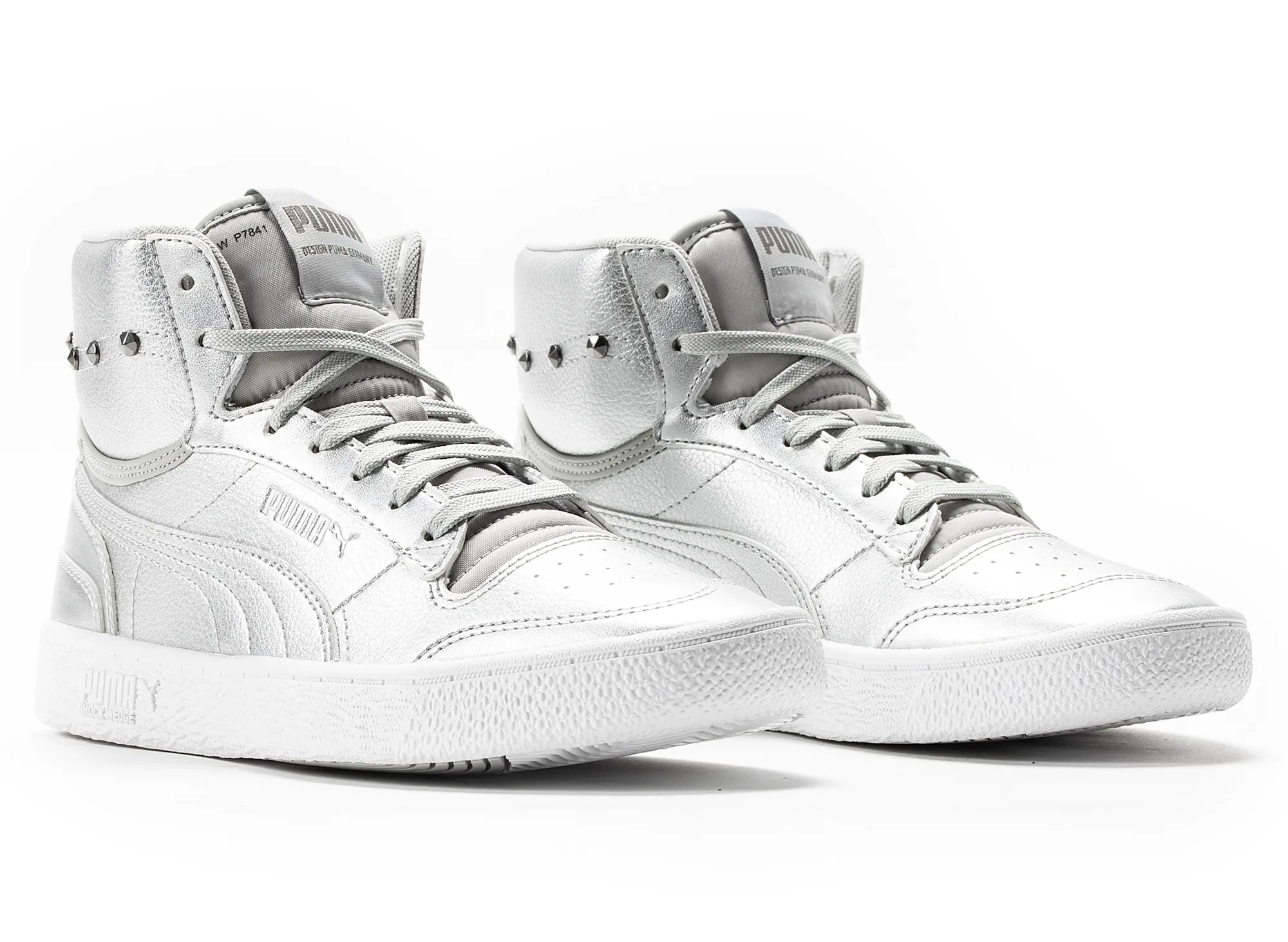 Women's Puma Ralph Sampson Mid Glitz solo trip Zip Closure