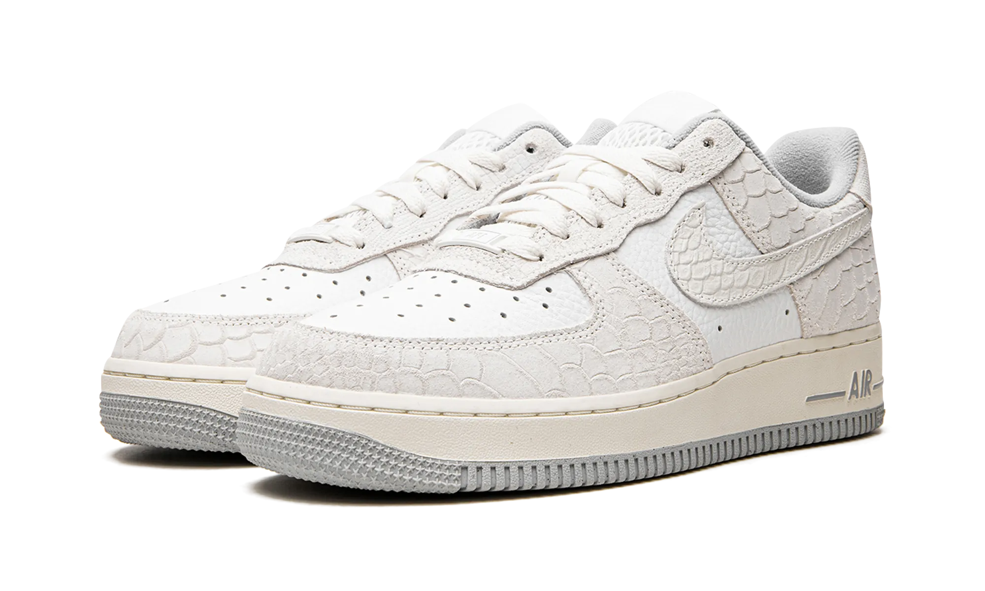 AIR FORCE 1 WMNS "White Python" Running Track Static Dissipation