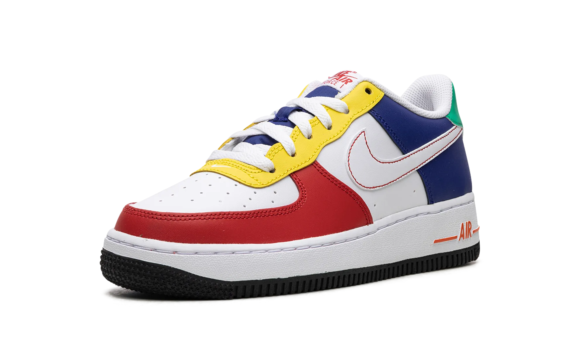 Air Force 1 Low GS "Rubik's Cube" Durable Rubber Compound All Day Use